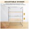 3 Layers Large Bread Box for Kitchen Countertop Clear Bread Storage with Adjustable Food Safe for Bread, Bagel, and Muffins